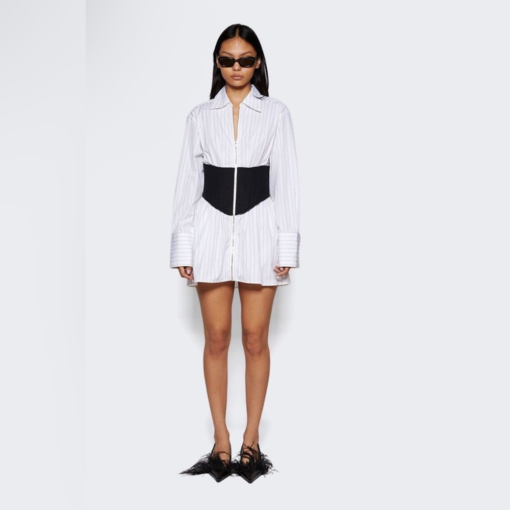 Dion Lee Internal Shirt Corset dress NWOT